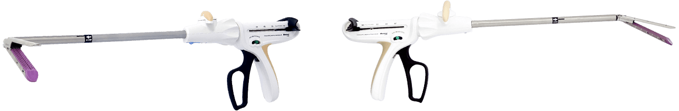 Two Endoscopic Linear Cutting Staplers