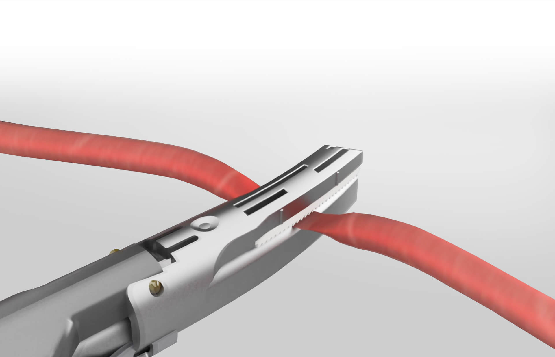 Miconvey Ultrasonic Surgical Scalpel is cutting tissue Miconvey Ultrasonic Surgical Scalpel is cutting tissue